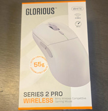 Glorious Series 2 Pro Wireless Gaming Mouse White 8KHz 26000 DPI 6 Button picture