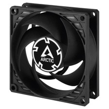 ARCTIC P8 Silent (Black) 80 mm Case Fan Very quiet motor Computer 1600 RPM picture