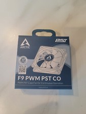 ARCTIC F9 PWM PST CO (Grey) 92 mm Case Fan Continuous Operation (Lot of 10) picture