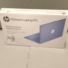 HP 15-fd0092wm 15.6in HD Intel N250 4GB 128GB UFS Win 11 Blue picture
