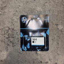 Genuine HP 564 Black Ink Cartridge CB317WN OEM Open Box New Sealed Dec 2023 picture