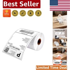 Durable 4x6 Shipping Labels - 220 Adhesive Labels, Ideal for Online Sellers picture