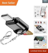 Ultra-Compact USB C Micro SD Card Reader with Keychain for Seamless Transfers picture