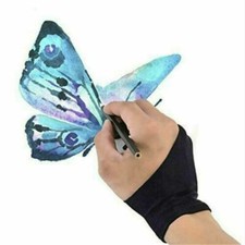 OTraki Two Finger Anti-fouling Glove Drawing & Pen Graphic Tablet Pad For Artist picture