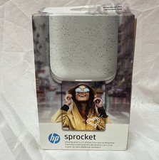 HP Sprocket Portable Printer 2x3 Photo Printer Prints on Zink Paper Luna Pearl picture