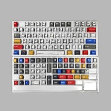 Letter Drive PBT Keycaps 136 Keys Cherry Profile Set for MX Mechanical Keyboard picture