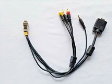 60018 1.5FT RAPIDRUN VGA (HD15) + 3.5MM + COMP VIDEO + STEREO AUDIO FLYING LEAD picture