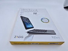 Open Box Zagg ID6ZF2-BB0-R1 Apple iPad Air 2 Slim Book Bluetooth Tablet Keyboard picture