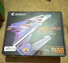 GIGABYTE B650 AORUS ELITE AX AM5 ATX DDR5 4-Slot M.2 PCIe HDMI USB-C picture
