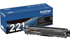 221 Brother NEW BLACK  Unopened Genuine 2500 Page Yield Toner Cartridge TN221BK picture