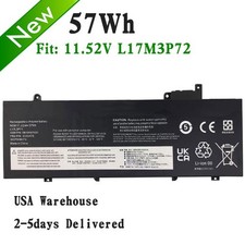 NEW L17M3P72 01AV478 L17L3P71 4950mAh Battery For Lenovo ThinkPad T480S Series picture
