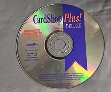🔥🔥🔥Cardshop Plus Deluxe (PC, 1994) Program 🔥🔥🔥 picture