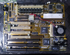 Asus P/I-P55TVP4 Desktop Motherboard AT Pentium Socket 7 UNTESTED AS IS picture