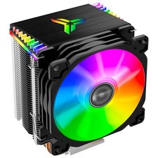 JONSBO CR1400 RGB CPU Air Cooler, 92mm PWM Cooler Black, Black  picture