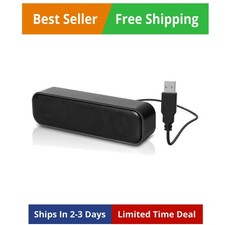 Upgraded] USB Computer /Laptop Speaker with Stereo Sound & Enhanced Bass, Por... picture