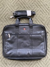 Wenger Swiss Gear Laptop/Briefcase Bag Black Multi Pocket Business Travel Work picture
