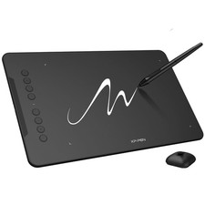 XPPen Deco 01 V3 10x6 Drawing Tablet, 16K Battery-Free 10 x 6 inch, black picture