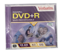 Verbatim DVR+R Recordable 1x-8x Brand New Still Sealed  picture