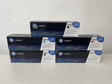 Set HP 125A Original Toner HP Color Laserjet CB540A - CB543A Y/M/C/BK picture