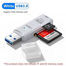 Multi Functional 2-in-1 High-speed USB 3.0/2.0 Card Reader Supports TF+SD Comput picture
