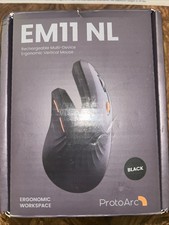ProtoArc Ergonomic Vertical Mouse, EM11 NL Bluetooth Mouse Wireless, Ergo Mouse picture