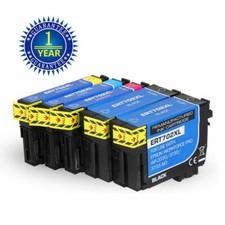 5PK 702XL T702XL Ink Cartridge for Epson Workforce Pro WF-3720 WF-3730 WF-3733 picture