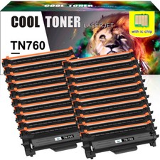 20PK Compatible With Brother TN760 Toner Cartridge MFC-L2750DW HL-L2395DW TN-760 picture