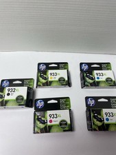 Set Of Four 933XL And 1 932XL HP picture