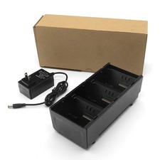 3-Slot Battery Charger Cradle with power supply for Zebra QLN220 QLN320 QLN420 picture