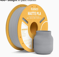 ELEGOO Matte PLA 1.75mm Gray 3D Printer Filament Spool for ELEGOO picture