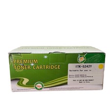 Kyocera Mita Compatible Yellow Toner Cartridge TK-5242Y ECOSYS M5526CDW P5026CDN picture