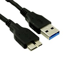 1pc Short 10cm USB 3.0 A Male to Micro B Male 10 Pin Plug Connector Cable Cord picture