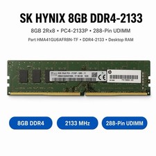 SK hynix 8GB DDR4-2133 PC4-2133P UDIMM Desktop RAM HMA41GU6AFR8N-TF picture