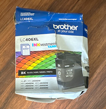 Brother Genuine LC406XL/LC406BK Black High Yield Ink Cartridge for MFC-J5855DW picture