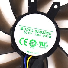 1PCS for GALAX GTX 1060 P106-100 6GB Graphics Video Card Fan 4pin 75mm GA82S2H picture