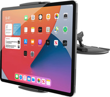 for Sturdy Ipad Holder for Car CD Slot Tablet Mount, 2-In-1 Universal 4.7-11