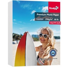 Lot 50-300Ct Koala Premium Luster Photo Paper 13x19 A3+ 66lb 250g Inkjet Printer picture