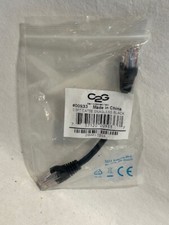 5-PACK Snagless 6 inch Cat5e Black Network Ethernet Patch Cable - FAST SHIPPING picture