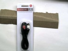 New sealed radioshack 6ft 1/8 (3.5mm) stereo plug to dual rca plug cable picture
