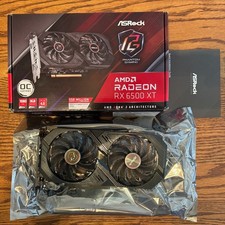 ASRock AMD RX 6500 XT PC GFX Card 8 GB VRAM RDNA 2-USED Includes Box Free S&H picture