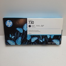 NEW GENUINE - HP 730 MATTE BLACK INK 300ml DesignJet P2V71A - Sealed Box 01/2028 picture