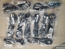 Power cord cable for computer and monitor NEW lot of 10 picture