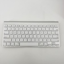 Apple A1314 Wireless Bluetooth Keyboard Slim Aluminum Mac iMac MacBook Tested picture