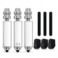 HIKUDIY 3PCS 0.4mm Hardened Steel Nozzle for Anycubic Kobra X/Kobra 4 | Quick... picture