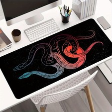 Large/XL Oversized Gaming Desk Compatible for PC/Laptop, Non-Slip Rubber Base picture
