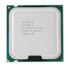 Intel Pentium D 915 2.80GHz 4MB 800MHz LGA775 CPU SL9KB Presler Dual-Core CPU picture