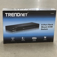 Lot of 4 NEW Sealed TRENDnet TK-803R 8-Port Rackmount USB VGA KVM Switch picture