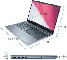 HP Pavilion 15.6 in Blue 15-eh0050wm 512GB SSD 8GB RAM Ryzen 5 W11 picture
