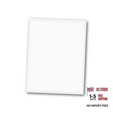 Interior Car Window Stickers for Cars & Dealerships - Blank White | 8.5 x 11 picture