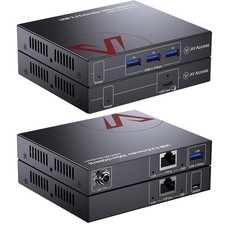 AV Access HDbaseT USB 3.2 Extender Over Cat6A/7 up to 100m/330ft, 5Gbps High-... picture